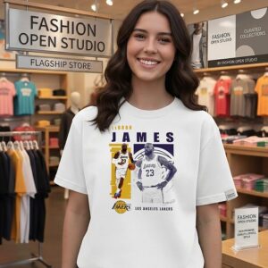 Lebron James Los Angeles Lakers 2026 NBA Highlights Signature T-Shirt