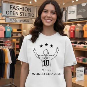 Lionel Messi World Cup 2026 Champion T-Shirt