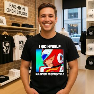Megaman X6 Zero I Hid Myself While I Tried To Repair Myself T-Shirt