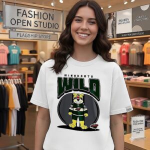 Minnesota Wild Mascot Mania NHL 2026 T-Shirt