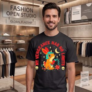 My Vengeance Has No Limits Rabbit Warrior T-Shirt
