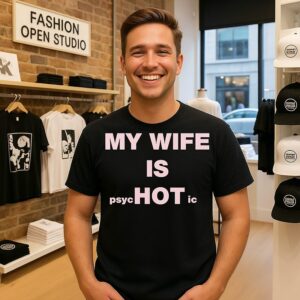 My Wife Is Psychotic Hot T-Shirt