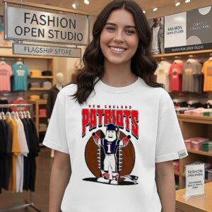 New England Patriots NFL 2026 Mascot Mania T-Shirt