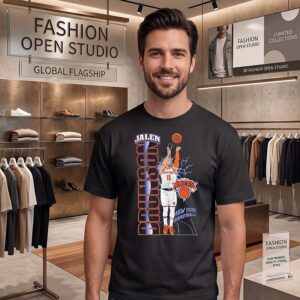 New York Knicks Jalen Brunson 2026 NBA Player Moment T-Shirt