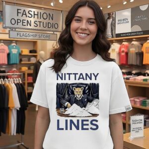 Nittany Lines Agostino Abbatiello Pledgescobar Penn State White Out T-Shirt