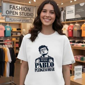 Pablo Pledgescobar White Out T-Shirt