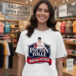 Payton Tolle Boston Red Sox Pitcher T-Shirt