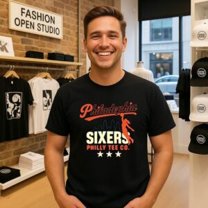 Philadelphia Sixers Vintage Script Women’s T-Shirt