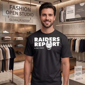 Raiders Report Las Vegas Riaders NFL Football T-Shirt