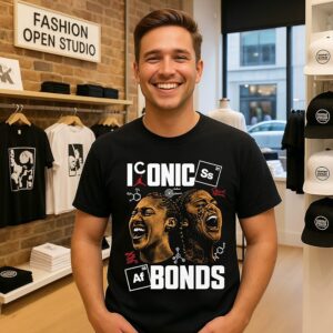Sarah Strong And Azzi Fudd Uconn Huskies Basketball Iconic Bonds T-Shirt