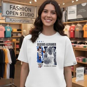 Shai Gilgeous-Alexander Oklahoma City Basketball 2026 NBA Highlights Signature T-Shirt