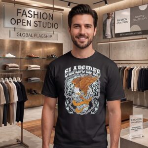 Slabsides Reno Eagle And Snake T-Shirt