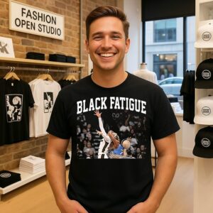 Sophie Cunningham Black Fatigue Dijonai Carrington Hard Foul T-Shirt