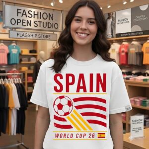 Spain World Cup 2026 Soccer T-Shirt