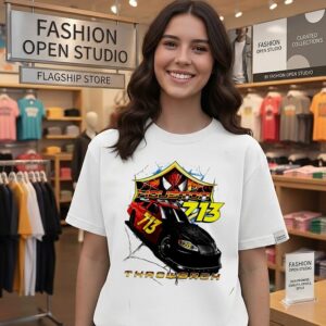 Spider-Man Houston 713 Throwbach Nascar Marvel Comic T-Shirt