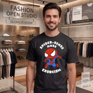 Spider-Sense Mode Exorcism Spider-Man T-Shirt