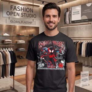 Spider-Verse Miles Morales Be Greater Be Yourself T-Shirt