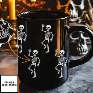 Subtle Fuck Trump Hallowee Mug, Funny Anti-Trump Gift, Spooky Feminist Coffee Mug