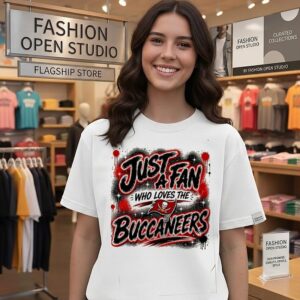 Tampa Bay Buccaneers NFL Just A Fan Who Loves The Logo T-Shirt