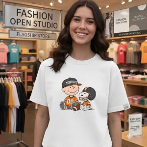 Tennessee Football Peanuts Charlie Brown Snoopy T-Shirt