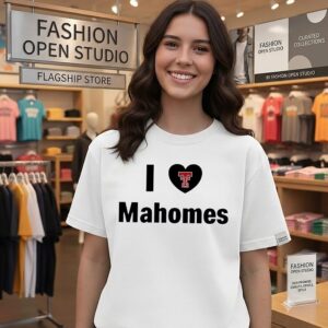 Texas Tech Football I Love Patrick Mahomes T-Shirt