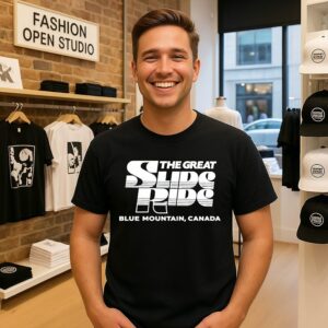The Great Slide Ride Blue Mountain Canada T-Shirt