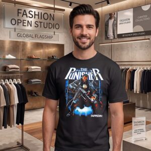 The Punisher Tappedin Marvel Frank Castle T-Shirt