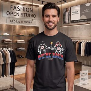 Tom Brady And Mac Jones We Are Back New England Patriots T-Shirt