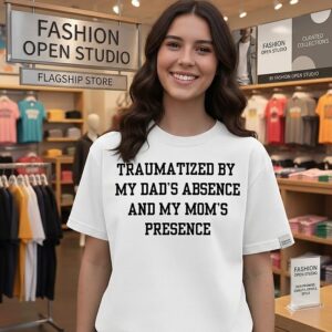Trauma Tized By My Dad’s Absence And My Mom’s Presence T-Shirt