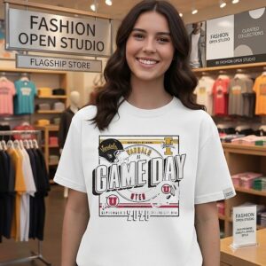 Utah Utes Grey Vs Idaho Vandals 2026 Game Day Helmets T-Shirt