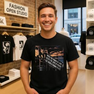When The Power Of Love Beats The Love Of Power Empire State Building T-Shirt