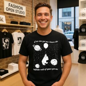 Winnie The Pooh If No One Got Me I Know The Infinite Void Of Space Got Me T-Shirt