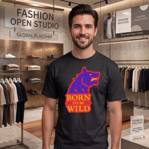 Wolf Born To Be Wild House Stark Game Of Thrones T-Shirt