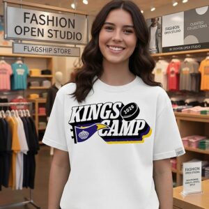 2026 La Kings Camp Flag T-Shirt