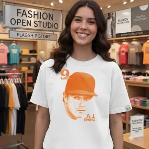 Aj Ewing New York Mets Lineage Series T-Shirt