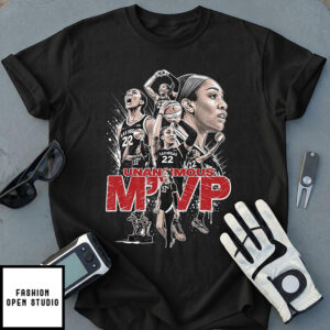 A’ja Wilson Funny Aces Mvp Art T-Shirt