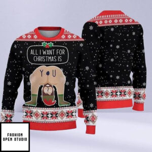All I Want For Christmas Is You Ugly Christmas Sweater