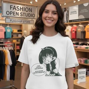 Anime Girl Niche References Quote Manga T-Shirt