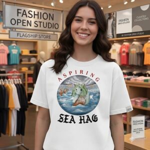 Aspiring Sea Hag Cute Monster Fantasy Creature T-Shirt