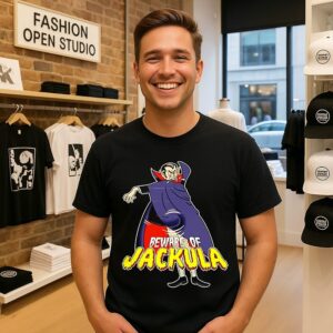 Beware Of Jackula Vampire Halloween Horror T-Shirt