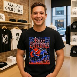 Billy Strings Ball Arena Paramount Theatre September 2026 Tour T-Shirt