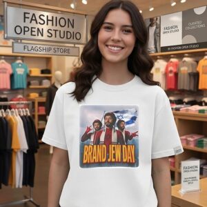 Brand Jew Day Jewish Israel Star Of David T-Shirt