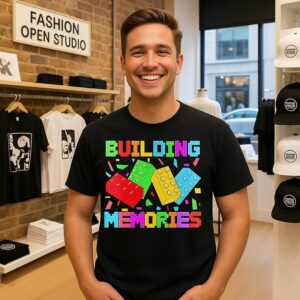 Brick Block Building Memories T-Shirt