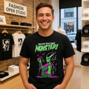 Bride Of Frankenstein Unleash Your Inner Monster T-Shirt