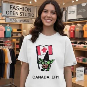 Canadian Gnome Canada Eh Maple Leaf T-Shirt