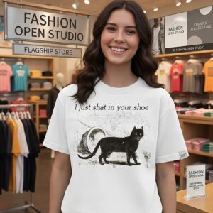 Cat I Just Shat In Your Shoe T-Shirt