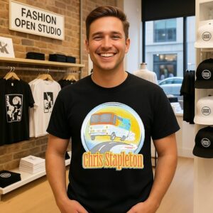 Chris Stapleton All-American Road Show Bus Graphic T-Shirt