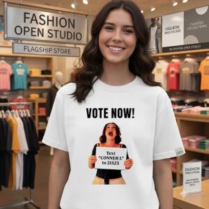 Conner L Vote Now Campaign Election T-Shirt