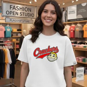Crackers Native American 2026 Logo T-Shirt