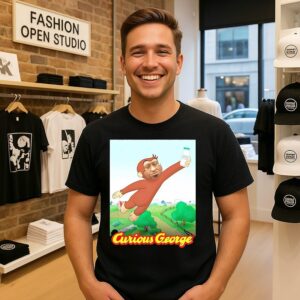 Curious George Floyd Holding Fentanyl Bottle T-Shirt